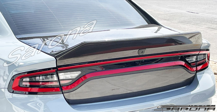 Custom Dodge Charger  Sedan Trunk Wing (2015 - 2025) - $1090.00 (Part #DG-056-TW)